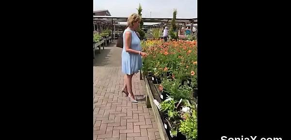 Adulterous uk mature lady sonia pops out her monster puppies